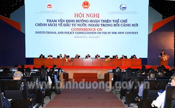 Hội nghị tham vấn định hướng hoàn thiện thể chế chính sách về đầu tư nước ngoài trong bối cảnh mới