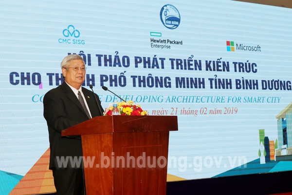 Hội thảo phát triển kiến trúc cho Thành phố thông minh Bình Dương