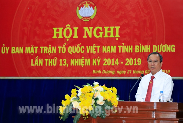 Ông Nguyễn Văn Lộc giữ chức Chủ tịch Ủy ban MTTQ Việt Nam tỉnh Bình Dương - Ảnh minh hoạ 4
