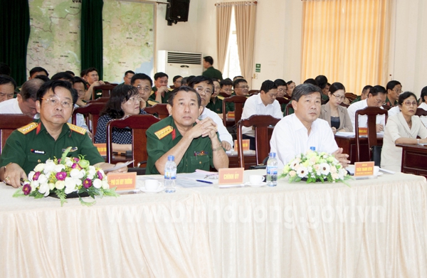 Bình Dương: Hội nghị quân chính năm 2018